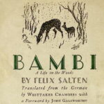 excerpt of 1928 cover of Bambi, illustrated by by Kurt Wiese